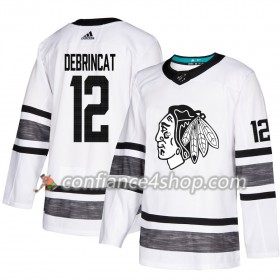 Adidas Maillot de Hockey Chicago Blackhawks Alex DeBrincat 12 2019 All-Star Blanc Authentic - Homme